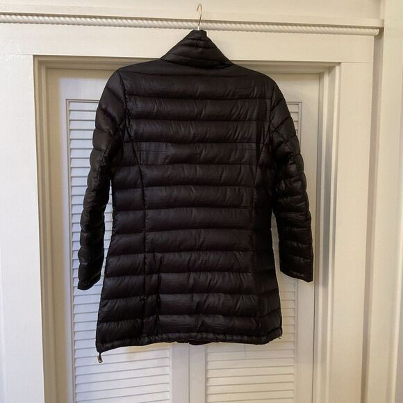 Via Spiga Womens Black Quilted Lightweight Puffer Jacket Coat, Size XS - Picture 8 of 12